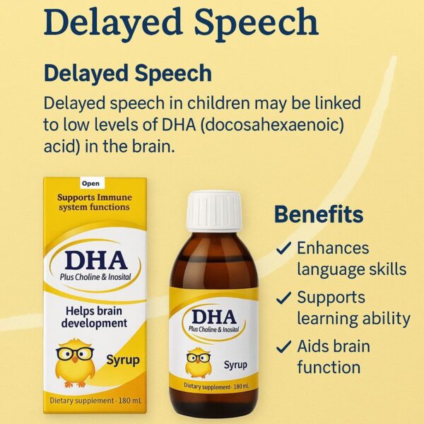 DHA Plus Choline & Inositol Syrup – Brain Development Support